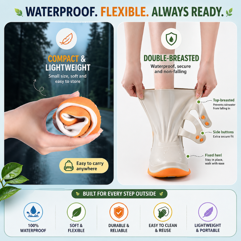 Plantify-JoY™ GardenGuard Waterproof Shoe Covers